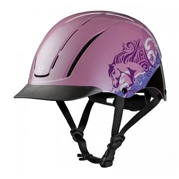 Troxel Spirit Helmet - Pink Dreamscape 1 Troxel Spirit Helmet - Pink Dreamscape