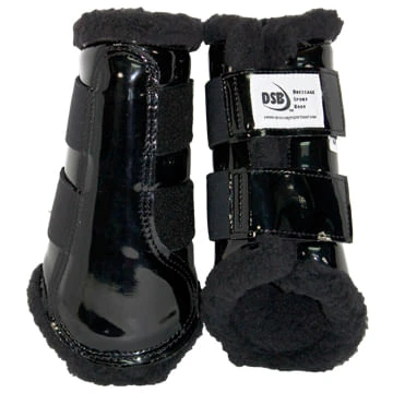 DSB Dressage Sport Boots - Patent - Black/Black 1 DSB Dressage Sport Boots - Patent - Black/Black