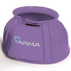 Shires Arma Rubber Bell Boots - Purple