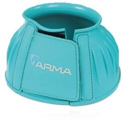 Shires Arma Rubber Bell Boots - Teal