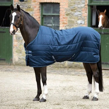 Amigo Stable Insulator 100g Stable Rug - Navy/Navy/White 1 Amigo Stable Insulator 100g Stable Rug - Navy/Navy/White