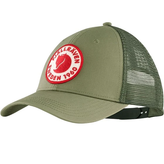 Fjallraven Unisex 1960 Logo Langtradarkeps Hat - Green 1 Fjallraven Unisex 1960 Logo Langtradarkeps Hat - Green