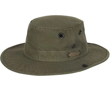 Tilley T3 Wanderer Hat - Olive 1 Tilley T3 Wanderer Hat - Olive