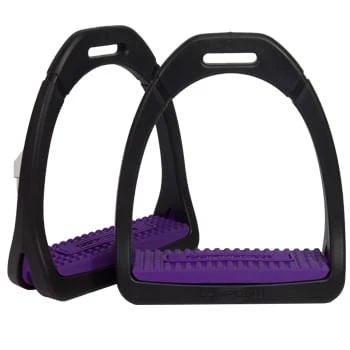 Compositi Premium Profile Stirrups - Purple 1 Compositi Premium Profile Stirrups - Purple