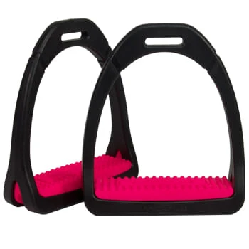 Compositi Premium Profile Stirrups - Pink 1 Compositi Premium Profile Stirrups - Pink