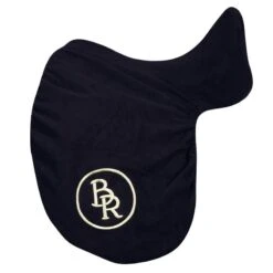 BR Fleece Dressage Saddle Cover - Black
