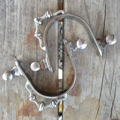 GENERIC Smooth Rowel Bumper Spurs