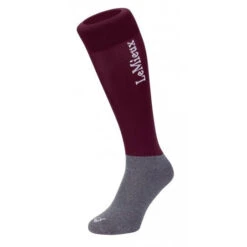 LeMieux Competition Sock - Burgundy