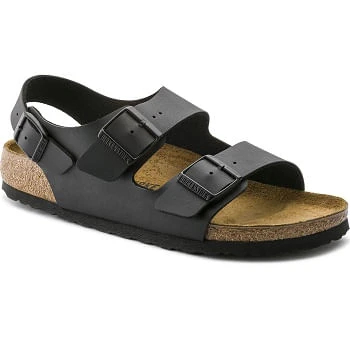 Birkenstock Milano Black Birko-Flor (034791) 1 Birkenstock Milano Black Birko-Flor (034791)