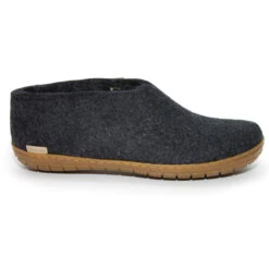 Glerups Unisex Shoe With Rubber Sole - Charcoal