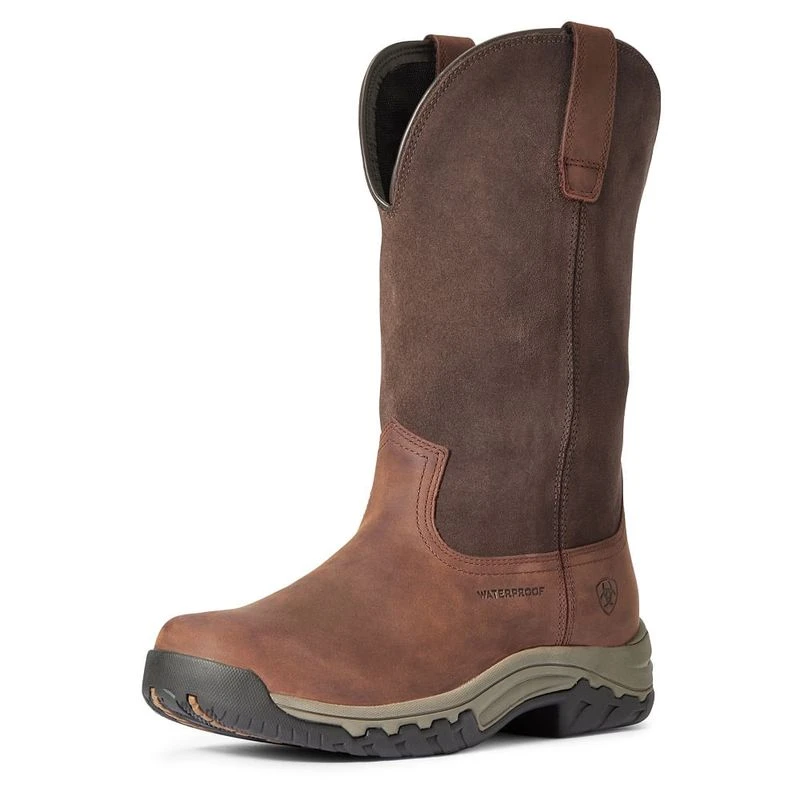 Ariat Women's Terrain H20 Pull On Boot - Dark Brown 1 Ariat Women's Terrain H20 Pull On Boot - Dark Brown
