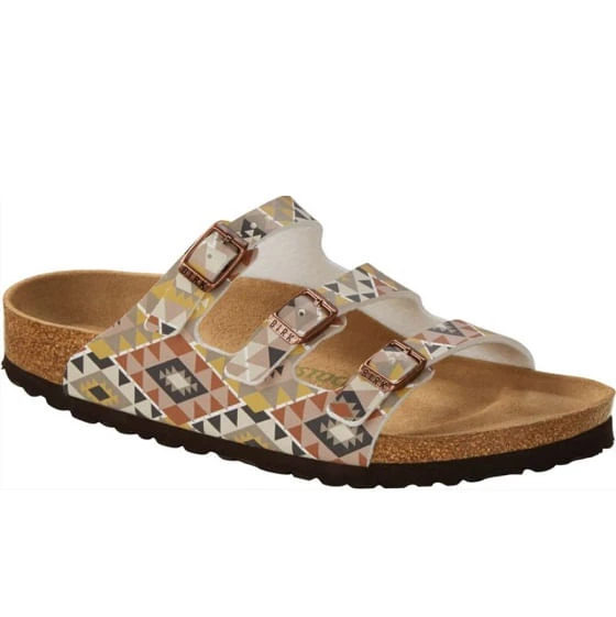 Birkenstock Florida Fresh Birko-Flor Ethno Mocha (1018736) *Discontinued* 1 Birkenstock Florida Fresh Birko-Flor Ethno Mocha (1018736) *Discontinued*