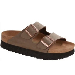 Papillio Birkenstock Arizona Platform Birko-Flor Mocha (1019528)
