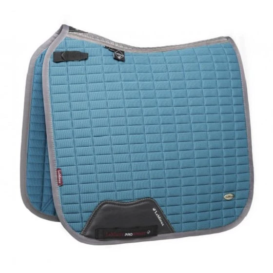 LeMieux Self Cooling Dressage Square Pad - Blue 1 LeMieux Self Cooling Dressage Square Pad - Blue