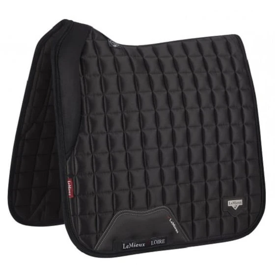 LeMieux Loire Memory Foam Dressage Square Pad - Black 1 LeMieux Loire Memory Foam Dressage Square Pad - Black