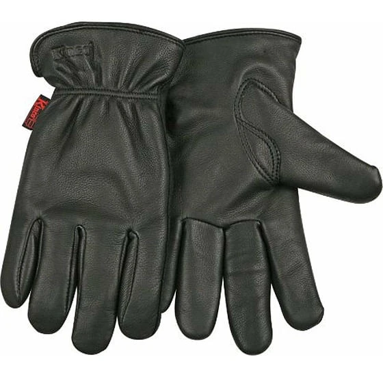 Kinco Lined Premium Deerskin Driver - Black 1 Kinco Lined Premium Deerskin Driver - Black