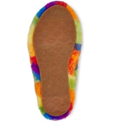 Ugg Women's Fluff Yeah Cali Collage Slide - Rainbow -Birkenstock Store 461863 800 auto