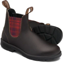 Blundstone 2100 - Original Brown W Burgandy Tartan Elastic -Birkenstock Store 463049 800 auto