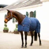 Rambo Optimo 200g Stable Rug - Navy/Burgundy