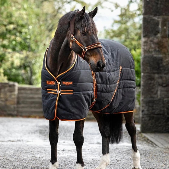 Rambo 200g Stable Blanket -Black 1 Rambo 200g Stable Blanket -Black