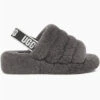 Ugg Women's Fluff Yeah Slide - Charcoal