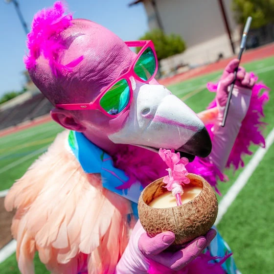 Goodr Flamingos On A Booze Cruise Sunglasses 3 Goodr Flamingos On A Booze Cruise Sunglasses - Image 3