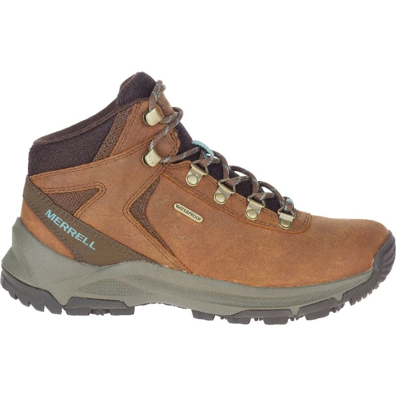 Merrell Women's Erie Mid Leather Waterproof Boots - Toffee 1 Merrell Women's Erie Mid Leather Waterproof Boots - Toffee