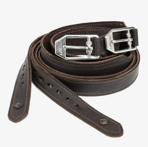 LeMieux Vector Pro Stirrup Leathers - Brown 1 LeMieux Vector Pro Stirrup Leathers - Brown