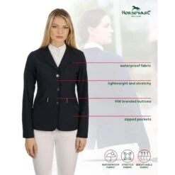 Horseware Ireland Women's Competition Jacket - Dark Navy -Birkenstock Store 472038 800 auto