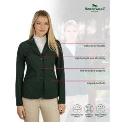 Horseware Ireland Women's Competition Jacket - Hunter Green -Birkenstock Store 472041 800 auto