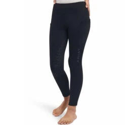 Ariat Kids' Venture Thermal Knee Patch Tight - Black