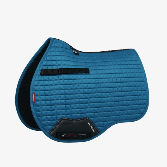 LeMieux Luxury Suede All Purpose Square Pad - Marine 1 LeMieux Luxury Suede All Purpose Square Pad - Marine