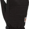 Carhartt Women's Synthetic Leather Knit Cuff Mitt - Black
