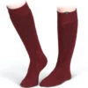 Shires Aubrion Women's Colliers Boot Socks - Wine