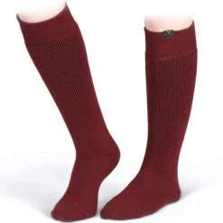 Shires Aubrion Women's Colliers Boot Socks - Wine