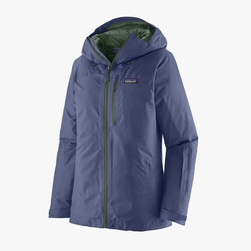 Patagonia Women's Insulated Powder Town Jacket - Current Blue 1 Patagonia Women's Insulated Powder Town Jacket - Current Blue