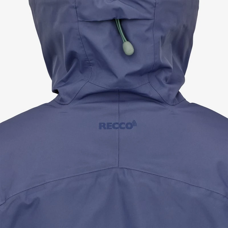 Patagonia Women's Insulated Powder Town Jacket - Current Blue 7 Patagonia Women's Insulated Powder Town Jacket - Current Blue - Image 7