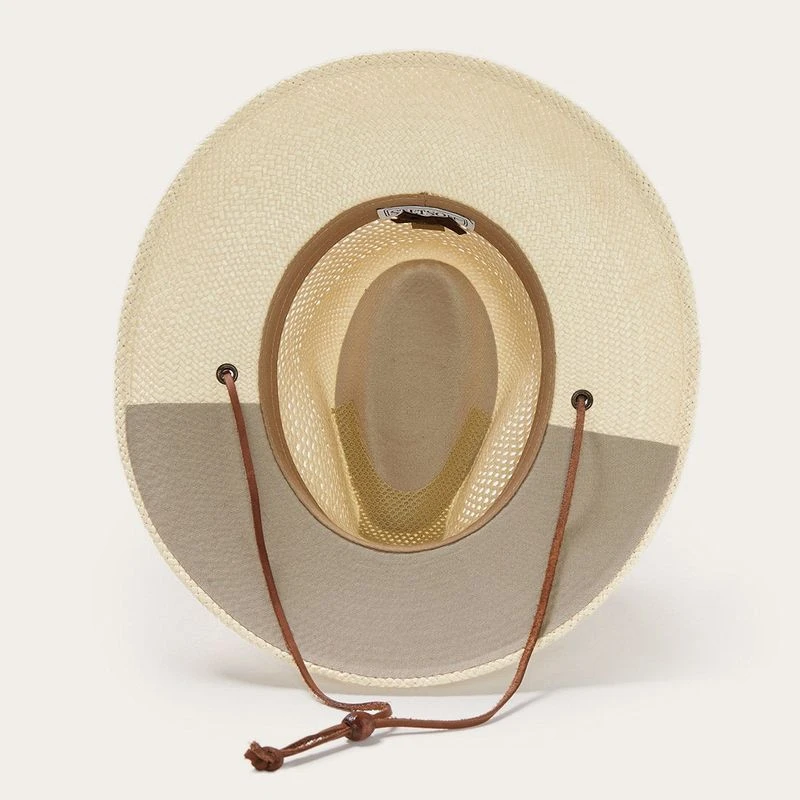 Stetson Airway Panama Safari Hat - Natural 4 Stetson Airway Panama Safari Hat - Natural - Image 4