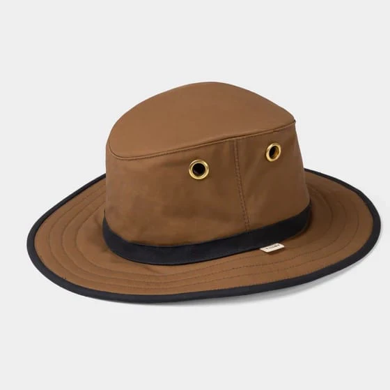 Tilley TWC7 The Outback Hat - British Tan/Navy 1 Tilley TWC7 The Outback Hat - British Tan/Navy