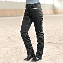 Horze Adeline Womens Padded Waterproof Full Seat Breeches - Black -Birkenstock Store 516202 800 auto