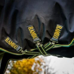 Rambo Duo Force 2.0 Turnout - Navy/Teal/Gold -Birkenstock Store 516443 800 auto