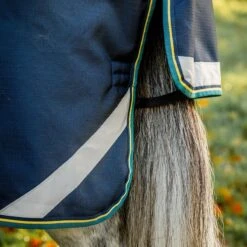 Rambo Duo Force 2.0 Turnout - Navy/Teal/Gold -Birkenstock Store 516444 800 auto