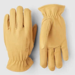 Hestra Unisex Unlined Drivers' Work Gloves - Yellow
