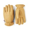 Hestra Insulated Drivers' Leather Work Gloves - Yellow
